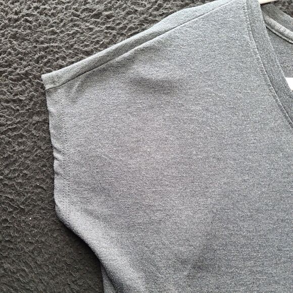 Goldtoe Womens T-Shirt Gray Size Large Polyester/Cotton Blend Short Sleeve - Picture 8 of 12